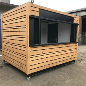 10ft x 8ft Cladded Food/Drink Outlet Shipping Containers