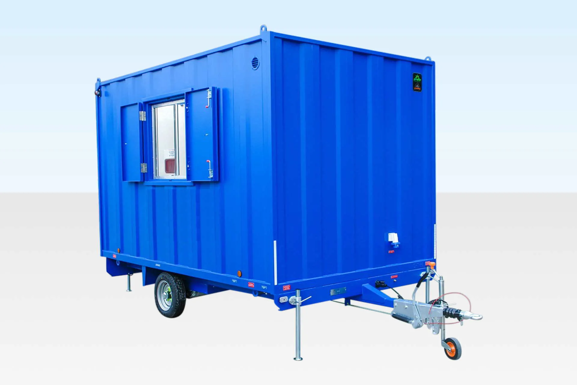 12Ft x 7Ft 6in Steel Mobile Anti-Vandal Office Cabin - Image 3