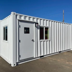20 foot office in refurbished shipping container