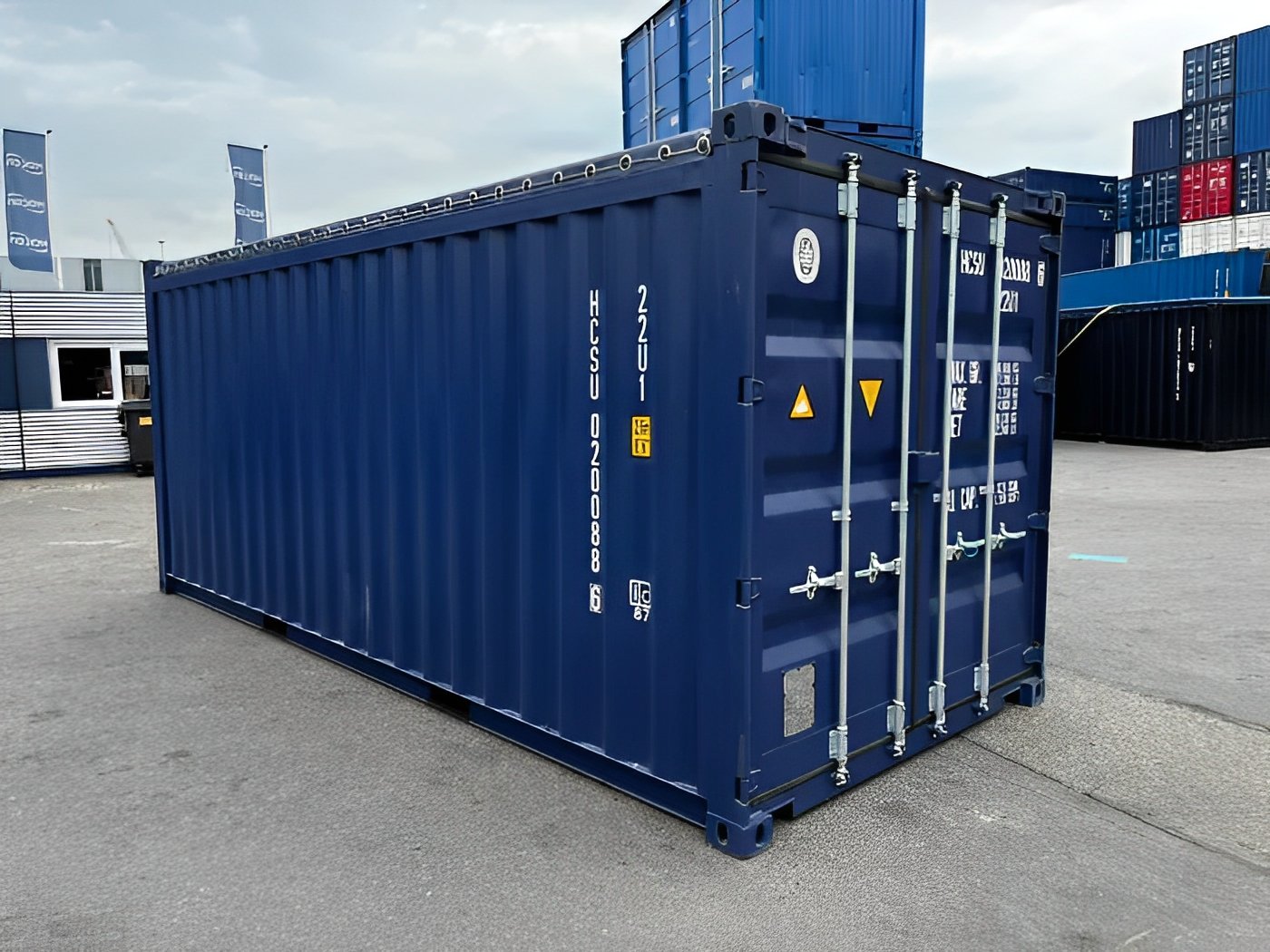 20Ft X 8Ft Open Top Shipping Container - Image 4