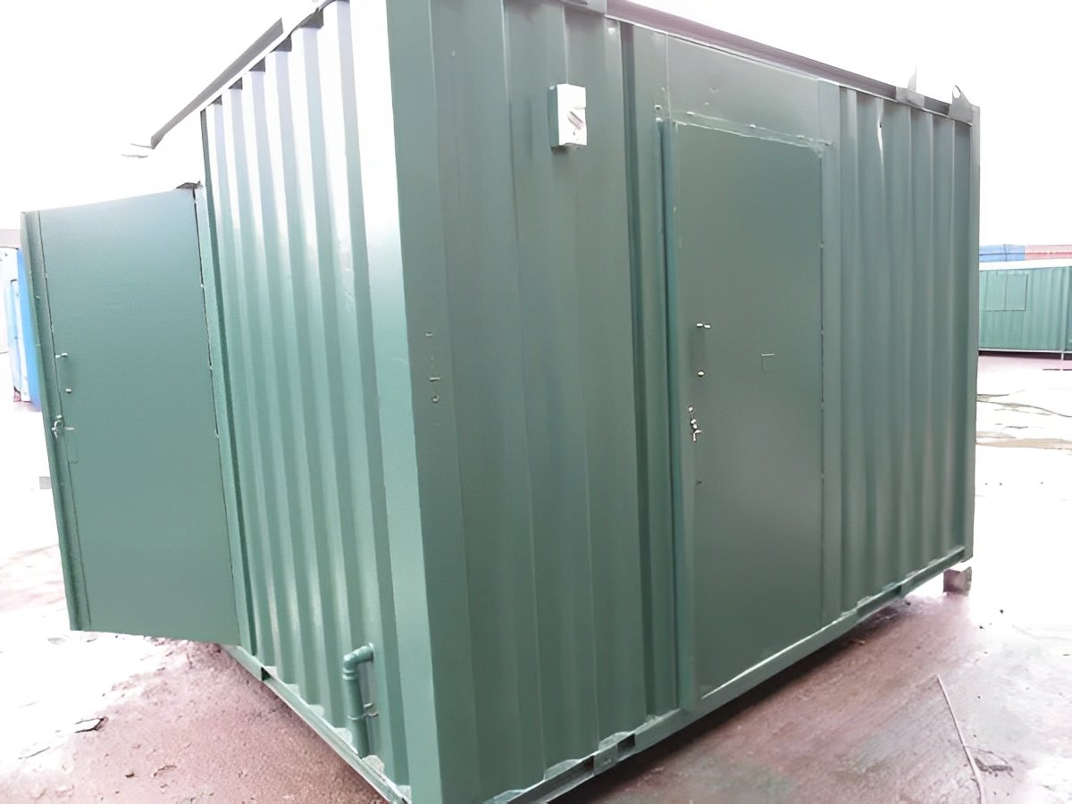 2+1 Steel Toilet Cabin 12Ft x 9Ft - Image 2