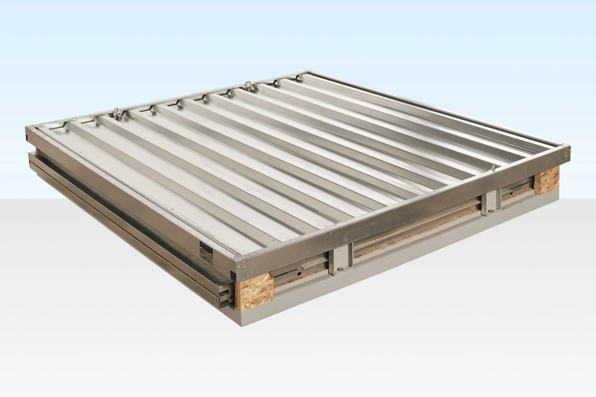 (2m) Flat Pack Metal Store - Image 3
