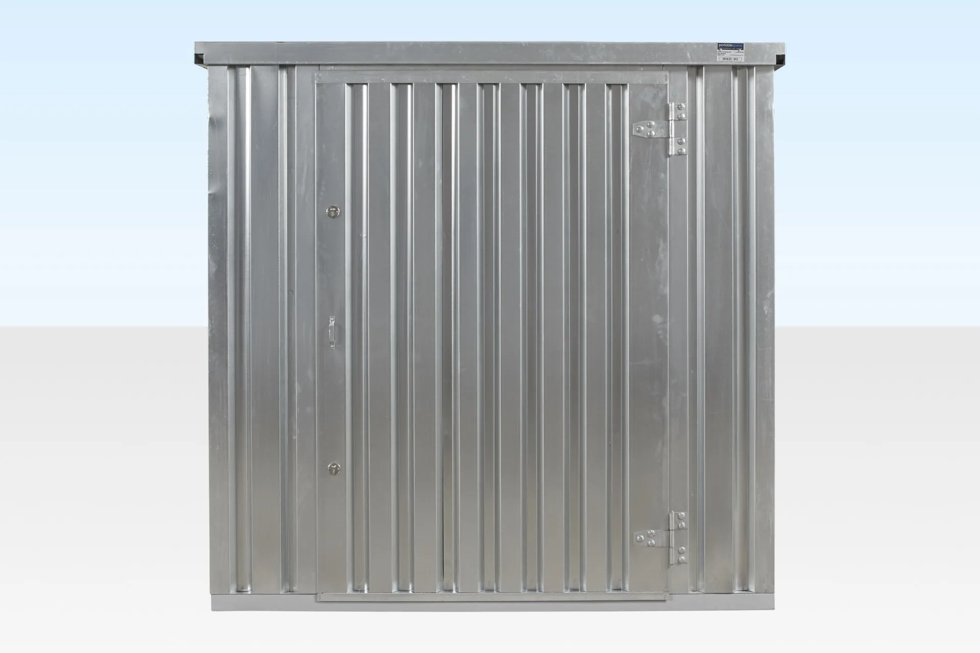 (2m) Flat Pack Metal Store - Image 4