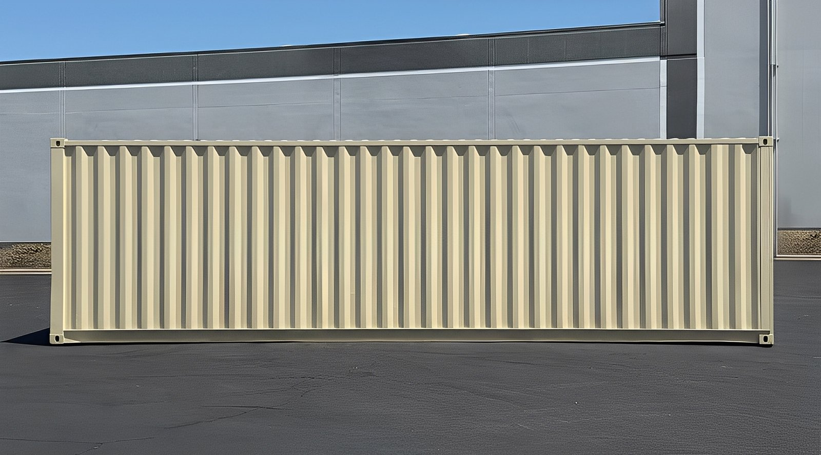 30ft Refurbished Shipping Container with Roll-Up Door - Image 2