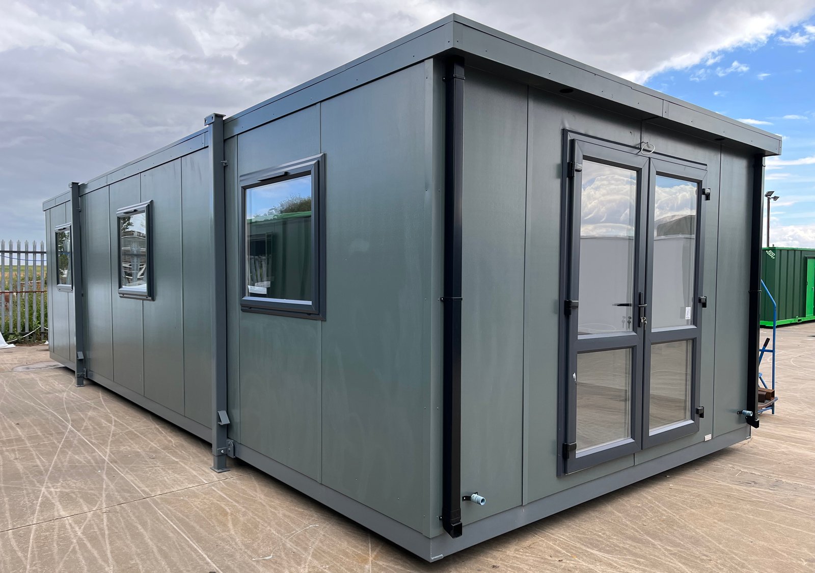 40Ft x 10Ft Jackleg Office Cabin