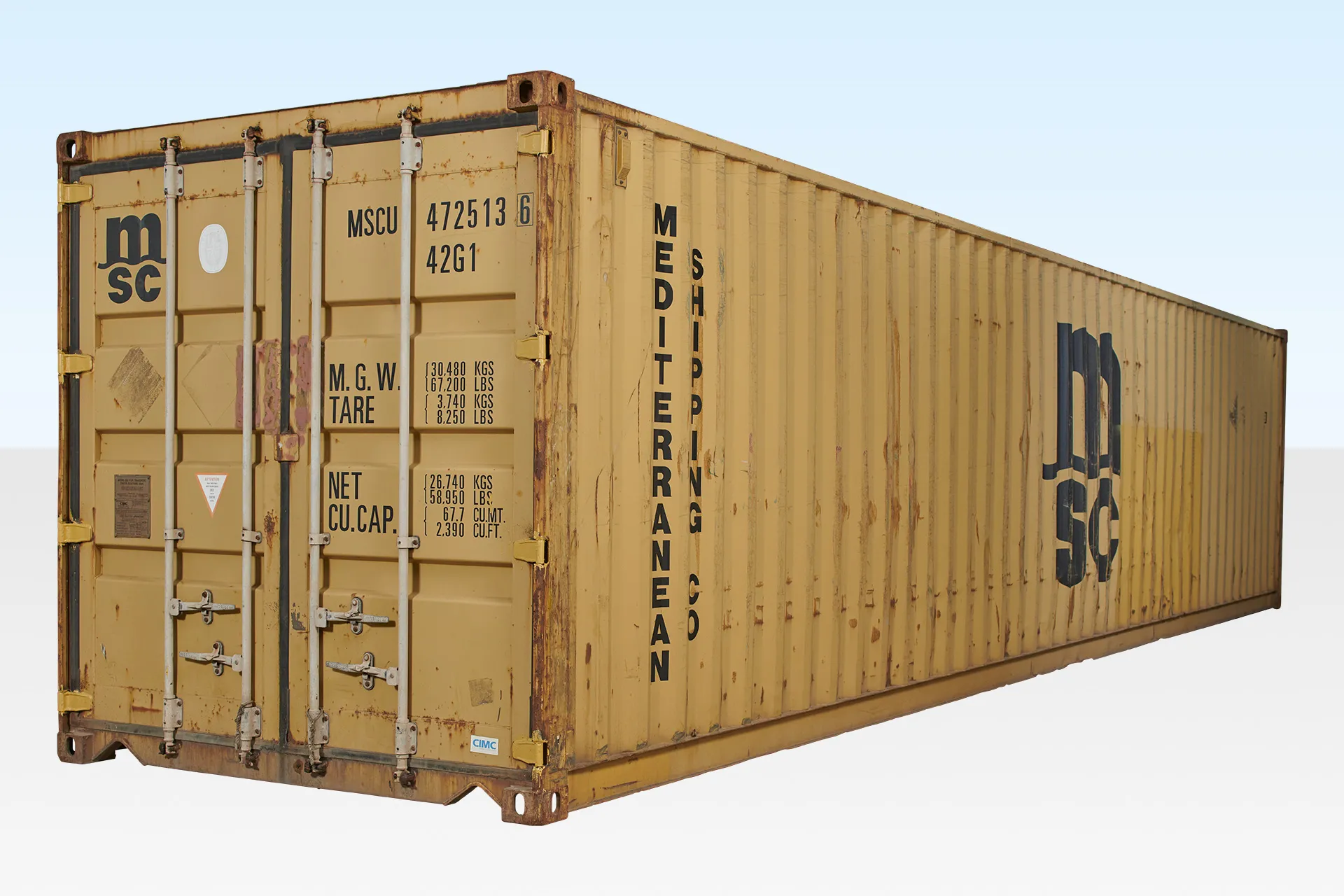 40ft X 8ft Used Shipping Container – Standard - Image 3