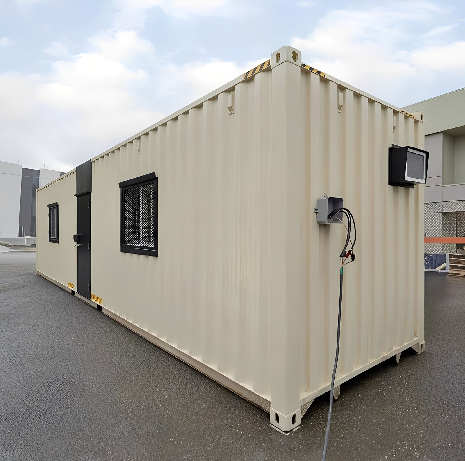 35ft Open Plan Cabin Office Container - Image 2