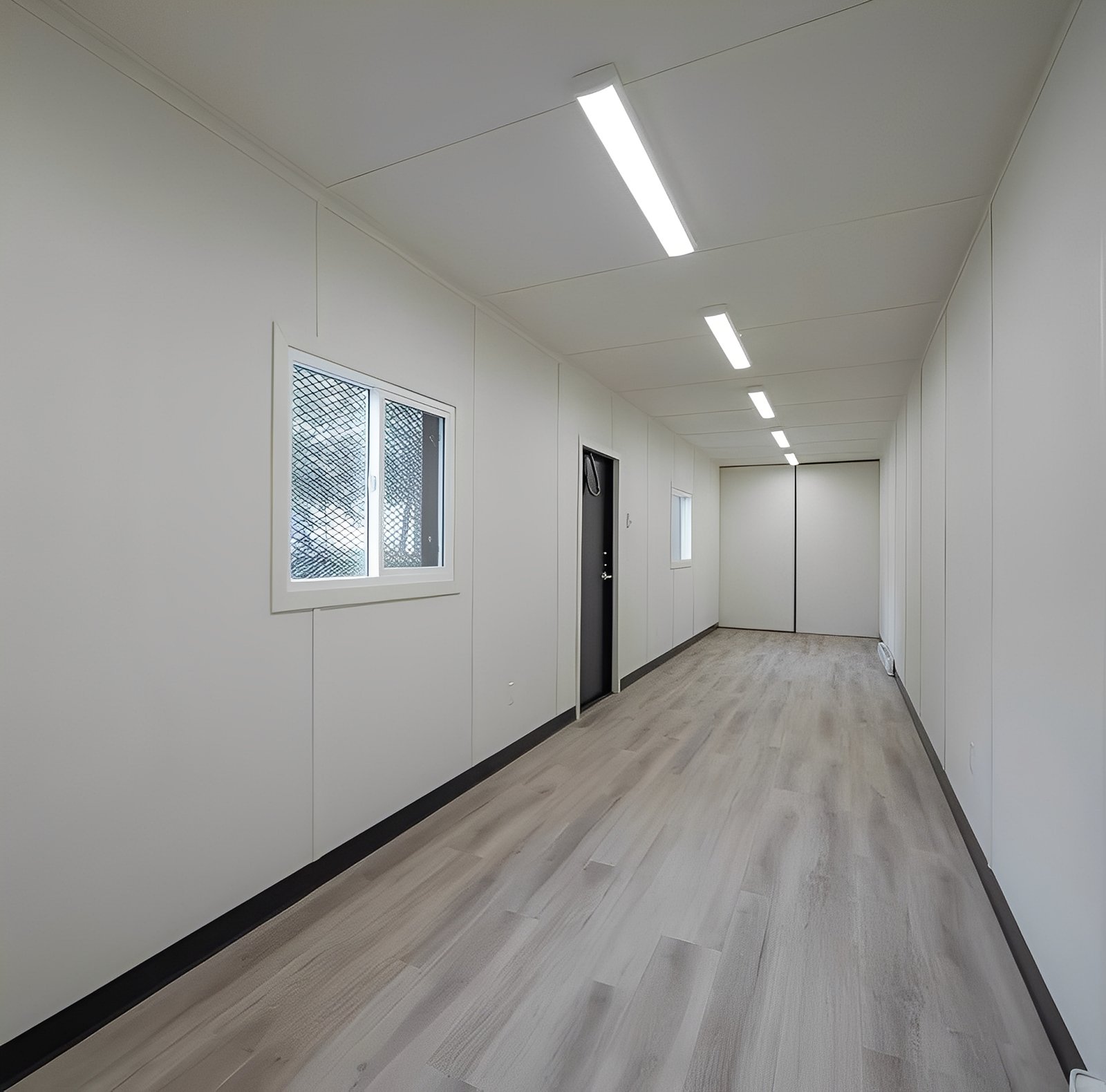 35ft Open Plan Cabin Office Container - Image 4