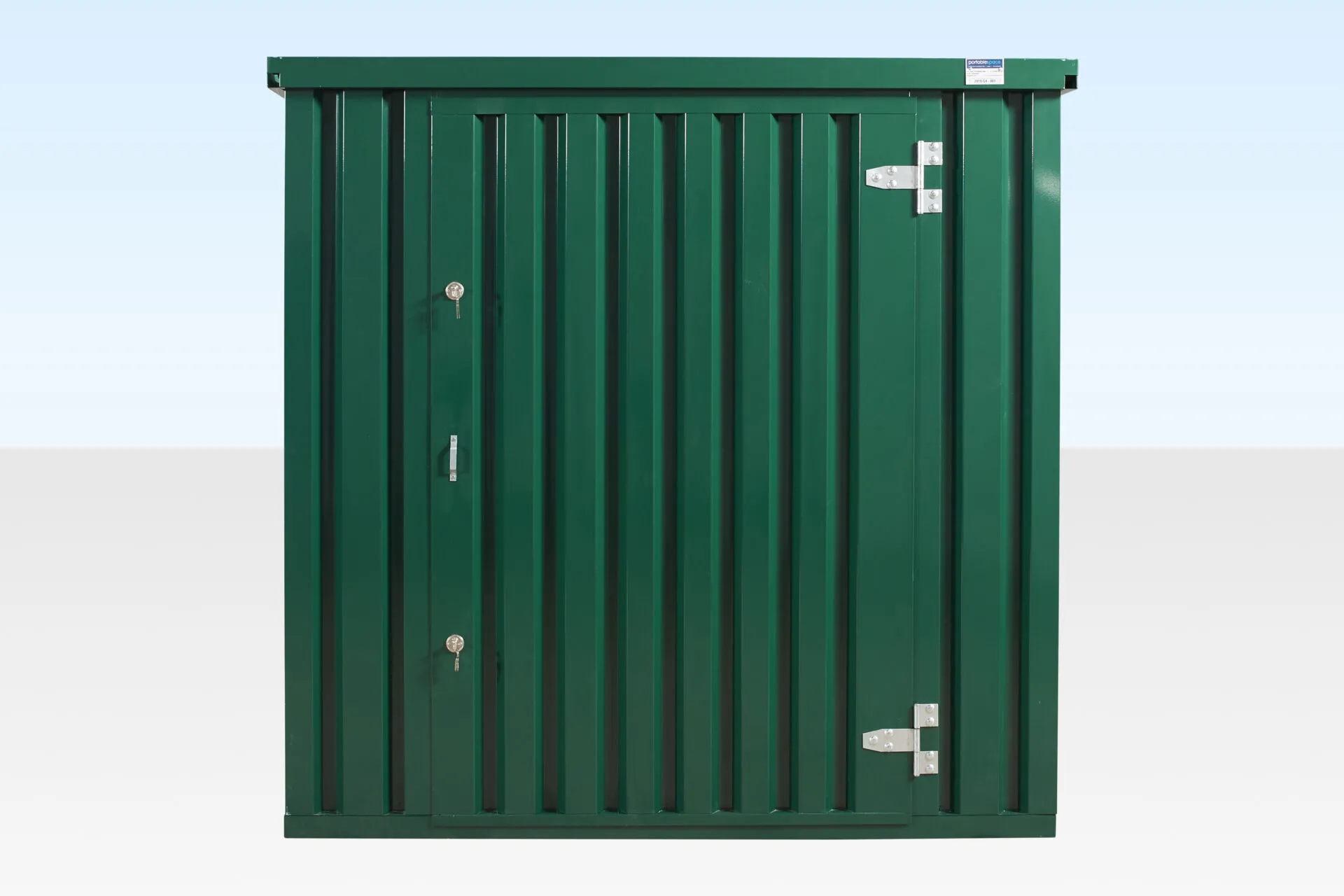 4m x 2.1m Powder Coated Flat Packed Store - Image 3