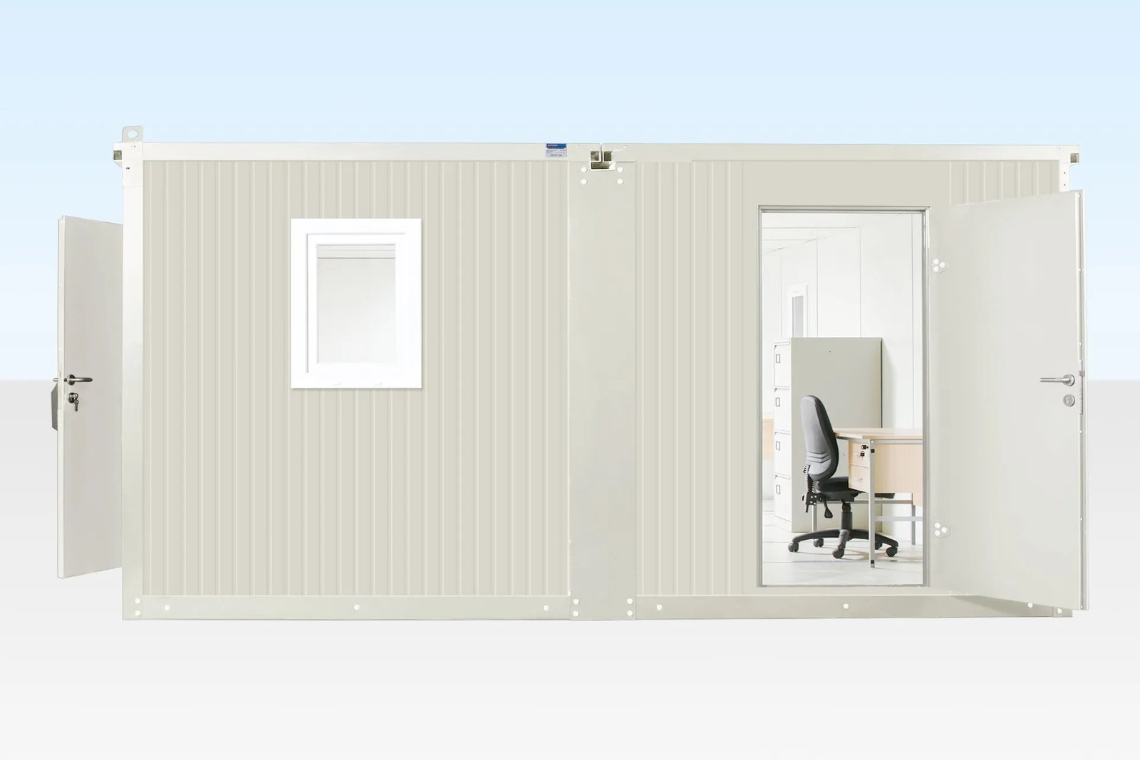 6.5M X 4.6M Side Linked Flat Pack Office Container - Image 4