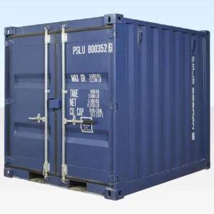 8Ft One Trip Shipping Container (Blue)