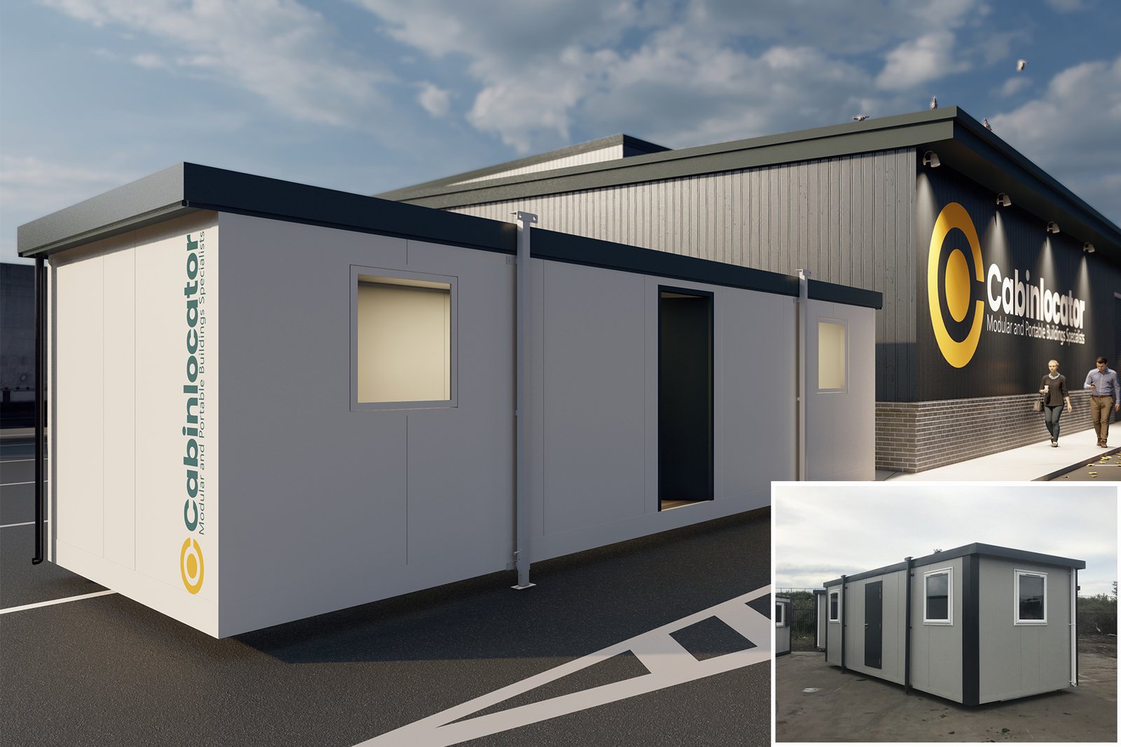 32Ft x 10Ft Jackleg Plastisol Office Cabin - Image 6
