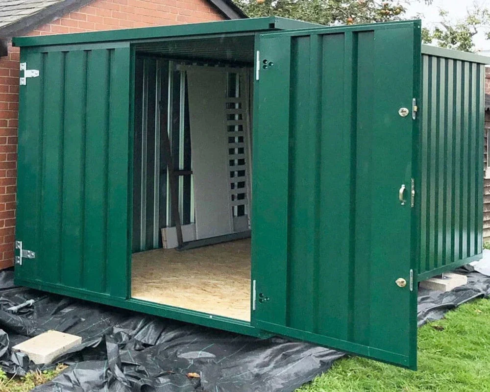 3M X 2.1M Flat Pack Storage Container - Image 3