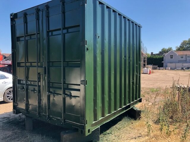 8Ft One Trip Shipping Container (Green) - Image 2