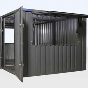 3M X 4.2M Side Linked Flat Pack Container Bundle (Galvanized)