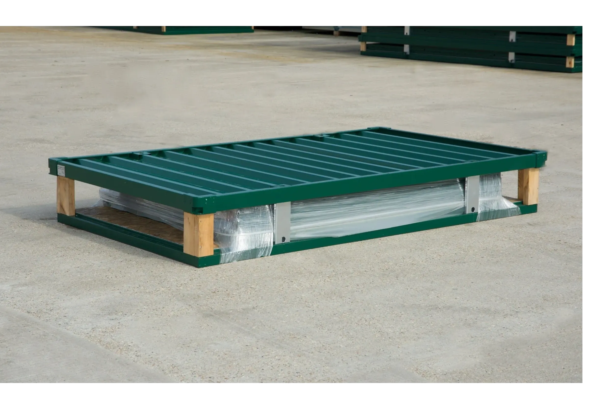 4m x 2.1m Powder Coated Flat Packed Store - Image 3