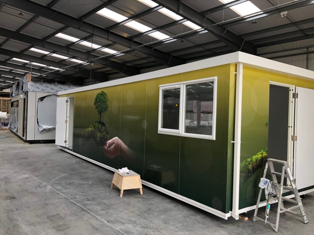40Ft x 10Ft Jackleg Office Cabin - Image 15