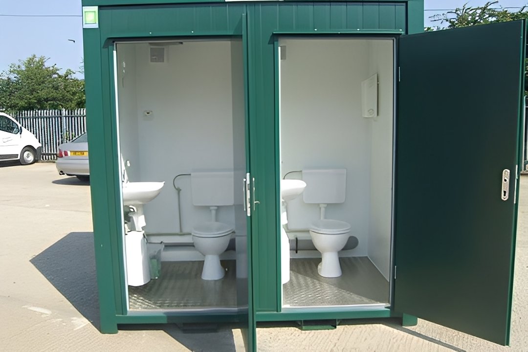 1+1 Double Mains Toilet 8Ft x 5Ft (Green) - Image 13
