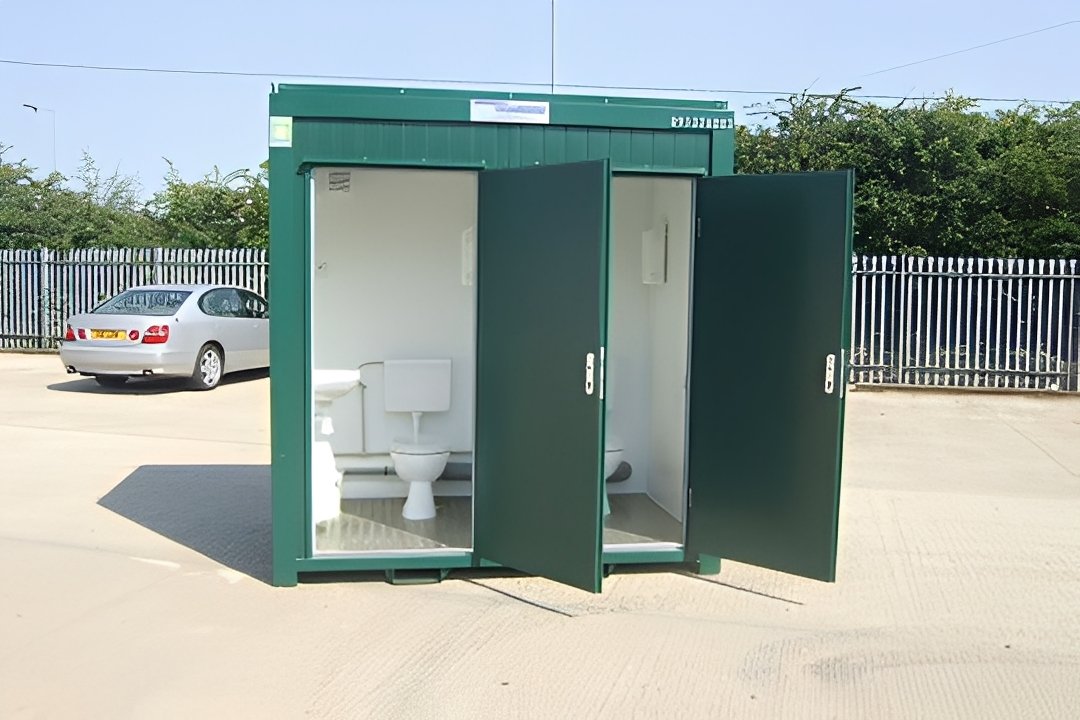 1+1 Double Mains Toilet 8Ft x 5Ft (Green) - Image 11