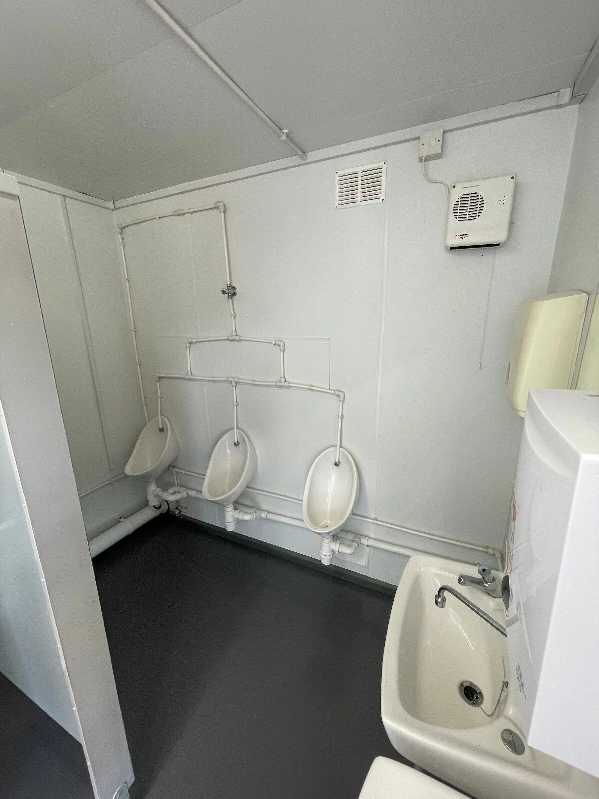 3+1 Steel Toilet Cabin 16Ft x 9Ft - Image 3