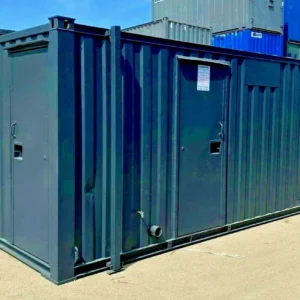 6 Steel Toilet Cabin 24Ft x 9Ft