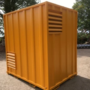 7ft x 5ft (2.2m x 1.6m) Secure Walk In Steel Chem store/Hazardous Material Store